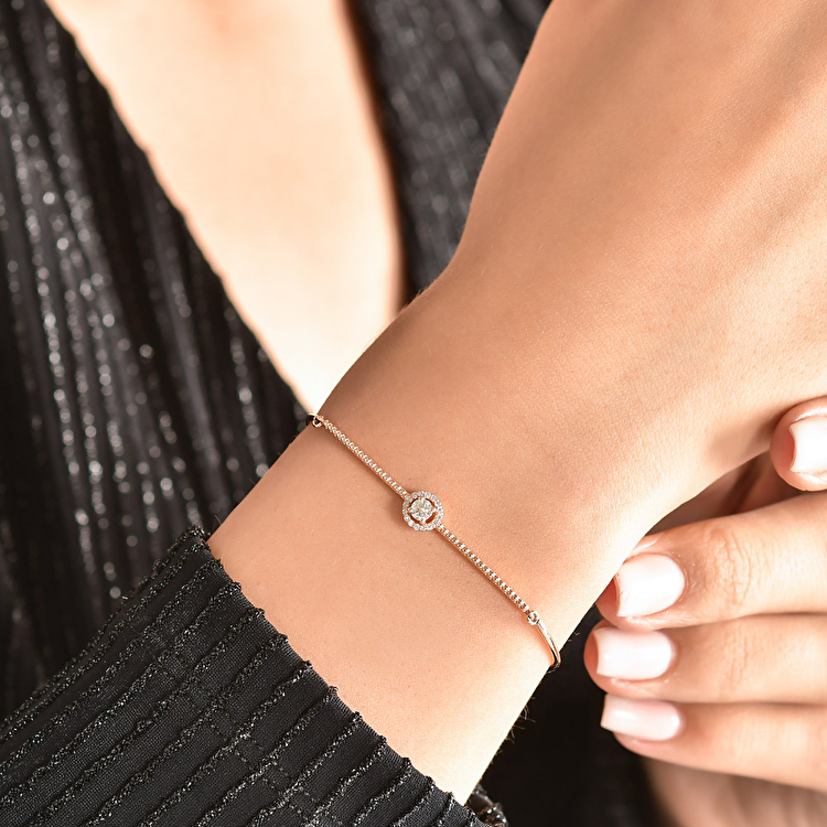 0,22 Karat Forevermark Pırlanta Bileklik