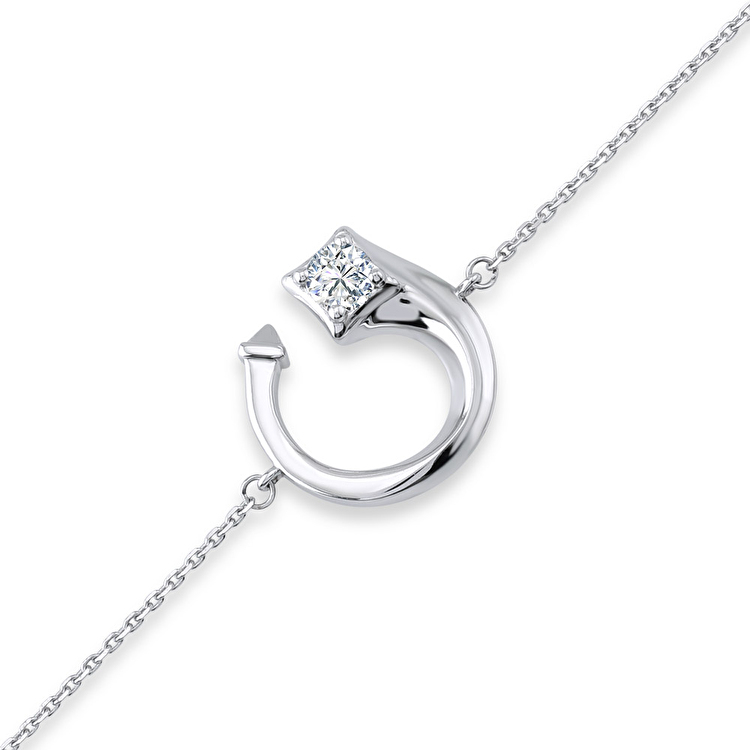 0,23 Karat Forevermark Avaanti Koleksiyonu Pırlanta Bileklik