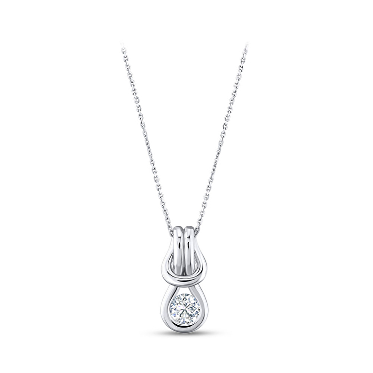 0,30 Karat Forevermark Encordia Koleksiyonu Tektaş Pırlanta Kolye