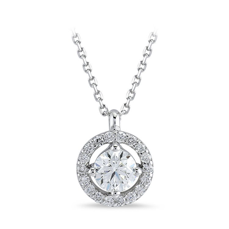 0,33 Karat Forevermark Tektaş Pırlanta Kolye