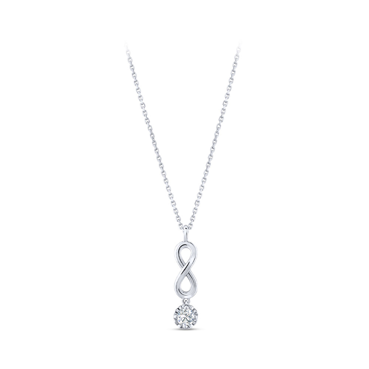 0,18 Karat Forevermark Endlea Koleksiyonu Pırlanta Kolye