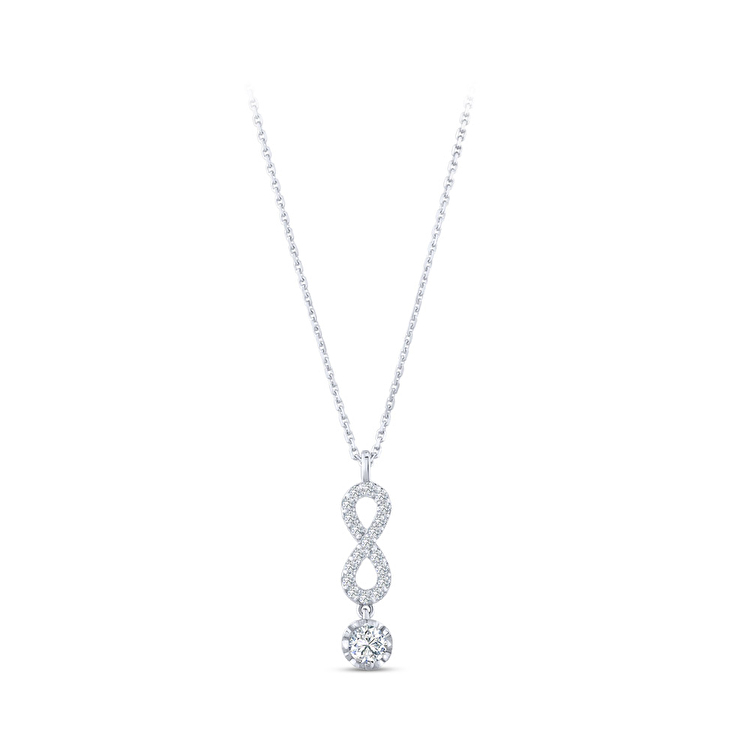 0,31 Karat Forevermark Endlea Koleksiyonu Pırlanta Kolye