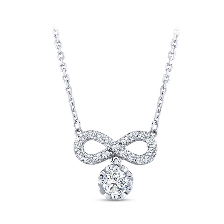 0,31 Karat Forevermark Endlea Koleksiyonu Pırlanta Kolye