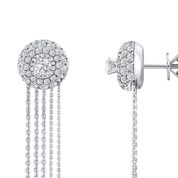 1,60 Karat Forevermark Millemoi Koleksiyonu Pırlanta Küpe