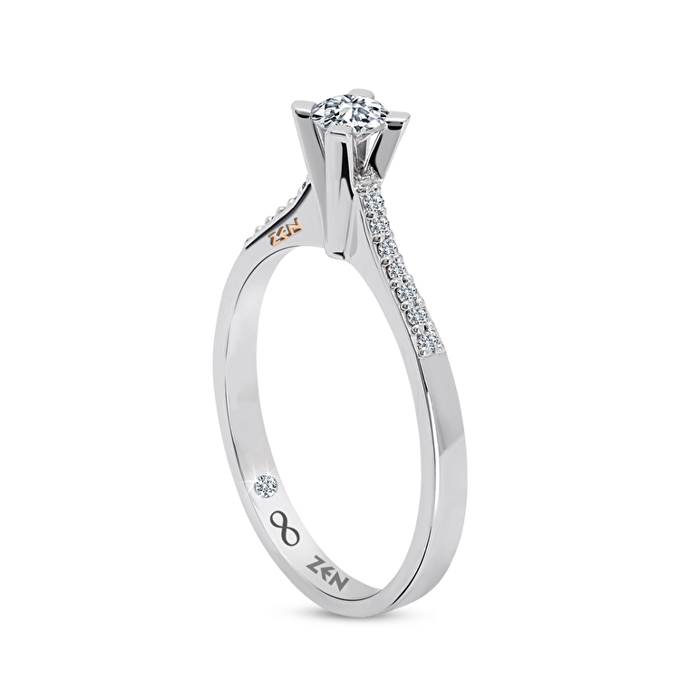 0,31 Karat Forevermark Tektaş Pırlanta Yüzük