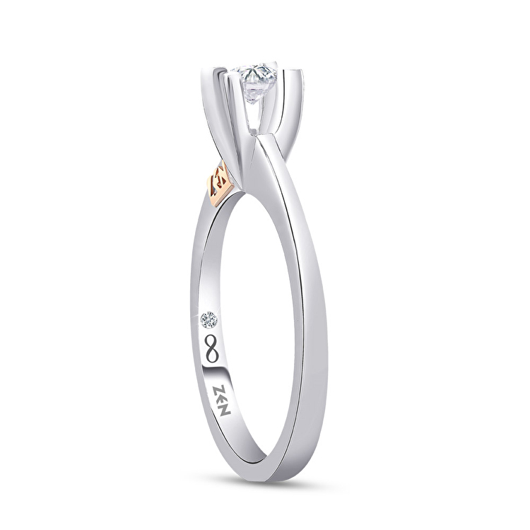 0,21 Karat Forevermark Tektaş Pırlanta Yüzük