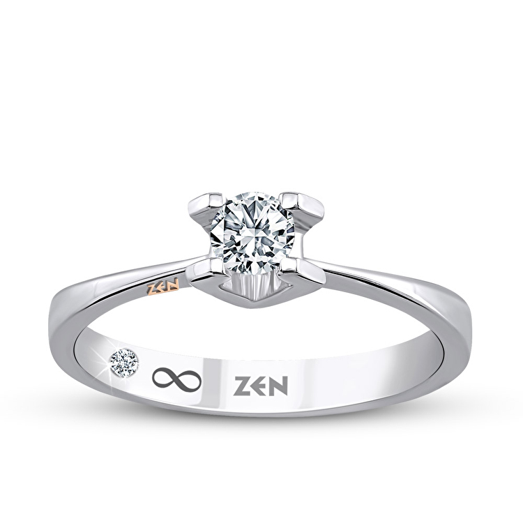 0,19 Karat Forevermark Tektaş Pırlanta Yüzük