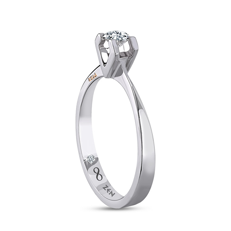 0,19 Karat Forevermark Tektaş Pırlanta Yüzük