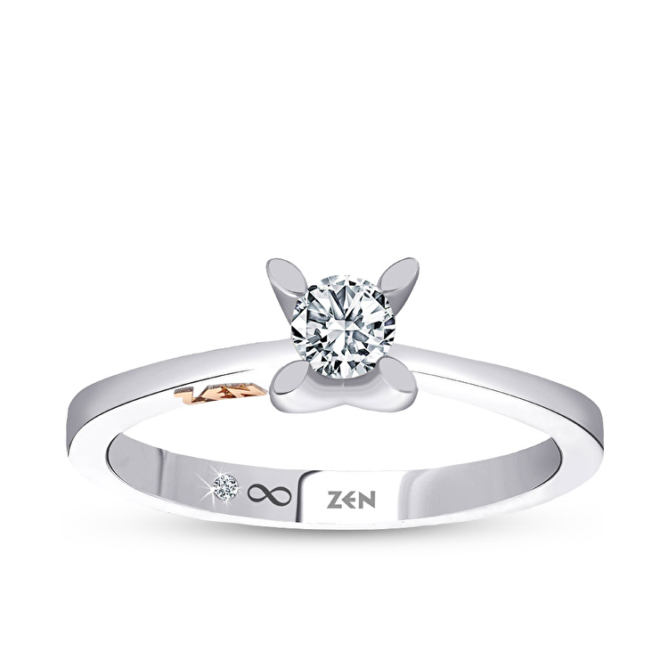 0,15 Karat Forevermark Tektaş Pırlanta Yüzük