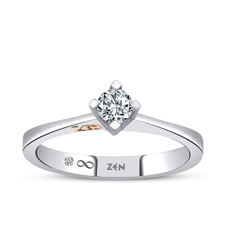 0,18 Karat Forevermark Tektaş Pırlanta Yüzük
