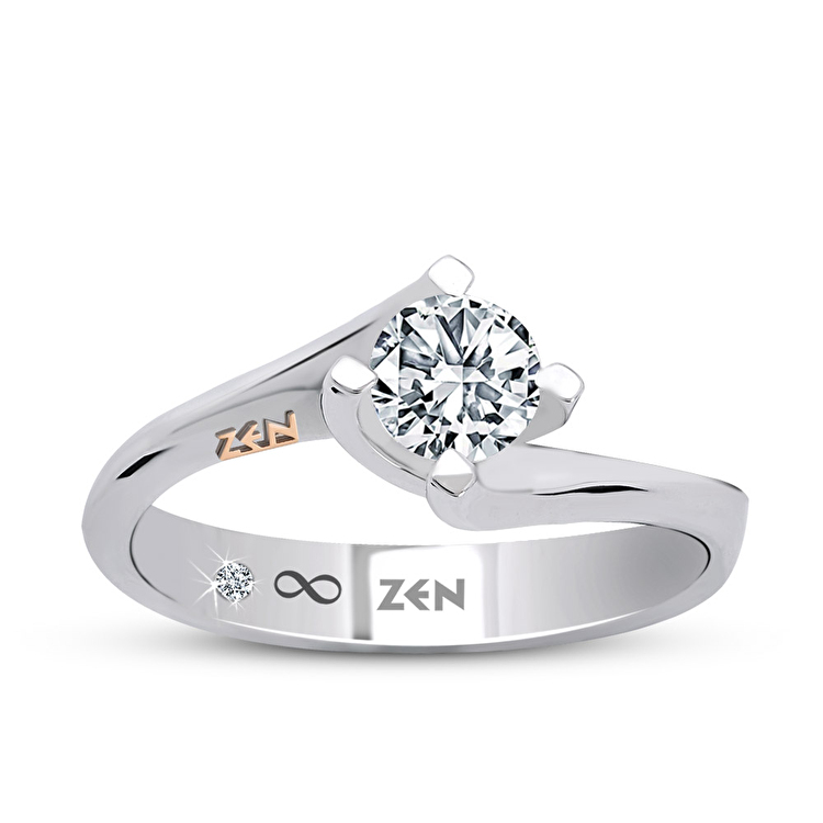 0,11 Karat Forevermark Tektaş Pırlanta Yüzük