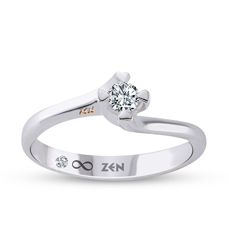 0,17 Karat Forevermark Tektaş Pırlanta Yüzük