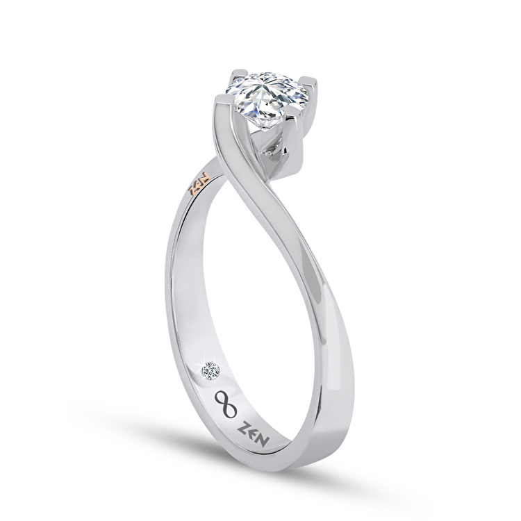 0,23 Karat Forevermark Tektaş Pırlanta Yüzük
