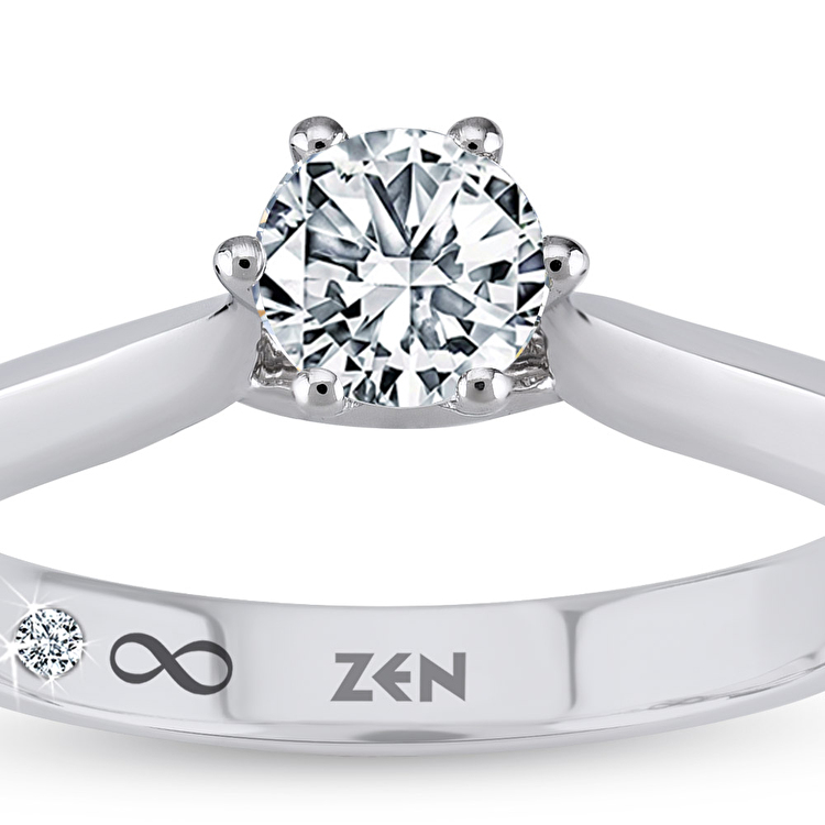 0,50 Karat Forevermark Tektaş Pırlanta Yüzük