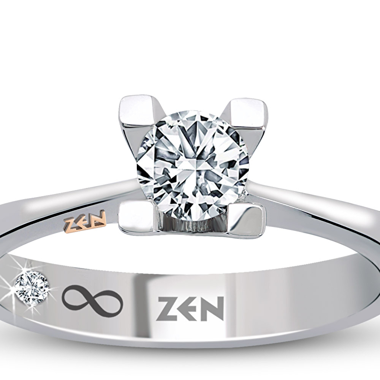 0,15 Karat Forevermark Tektaş Pırlanta Yüzük