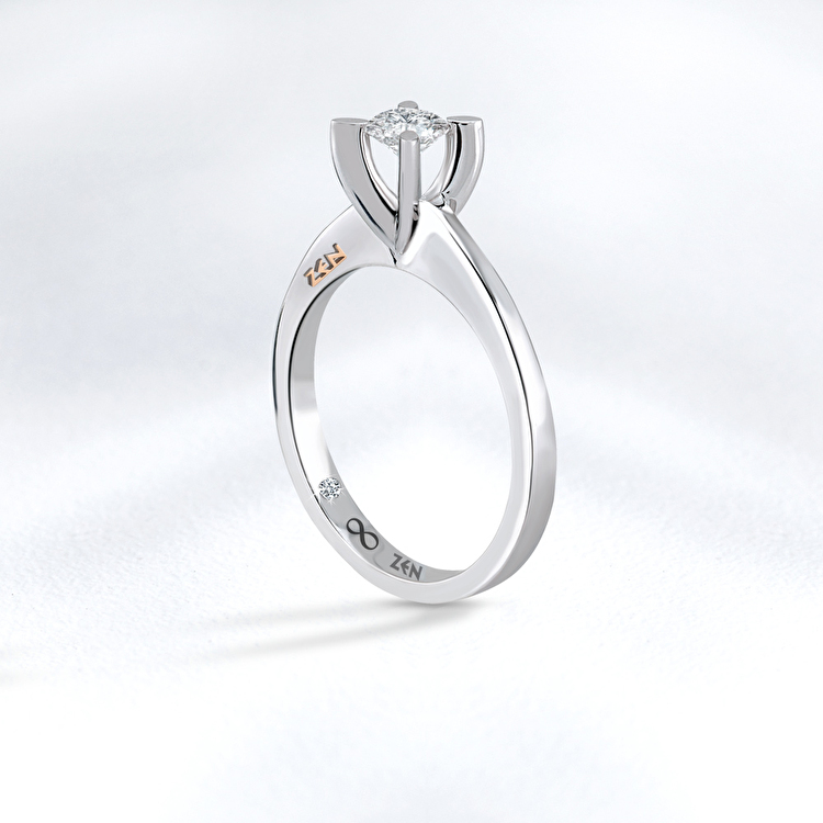 0 14 Karat Hera Forevermark Tekta P rlanta Yuzuk 3000662686 ZEN P rlanta