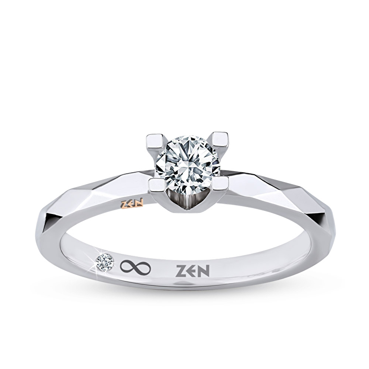 0,23 Karat Forevermark Tektaş Pırlanta Yüzük