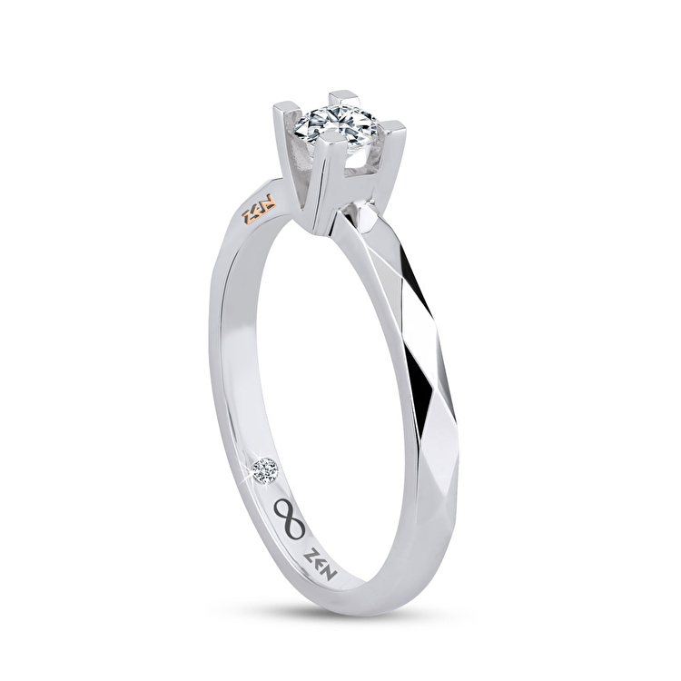 0,23 Karat Forevermark Tektaş Pırlanta Yüzük