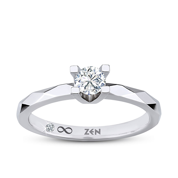 0,20 Karat Forevermark Tektaş Pırlanta Yüzük