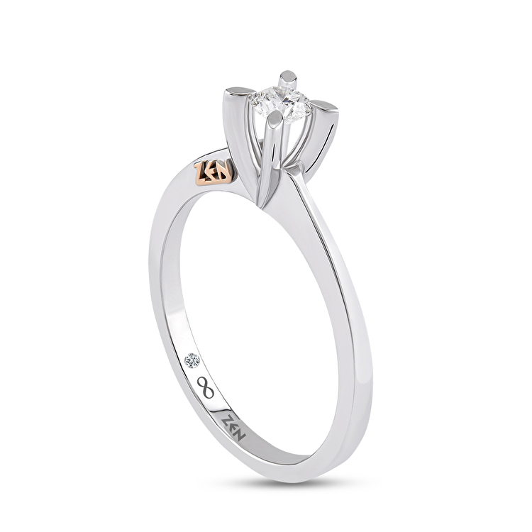 0,20 Karat Forevermark Tektaş Pırlanta Yüzük