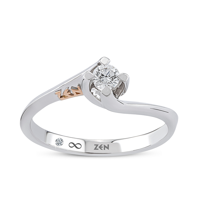 0,11 Karat Forevermark Tektaş Pırlanta Yüzük