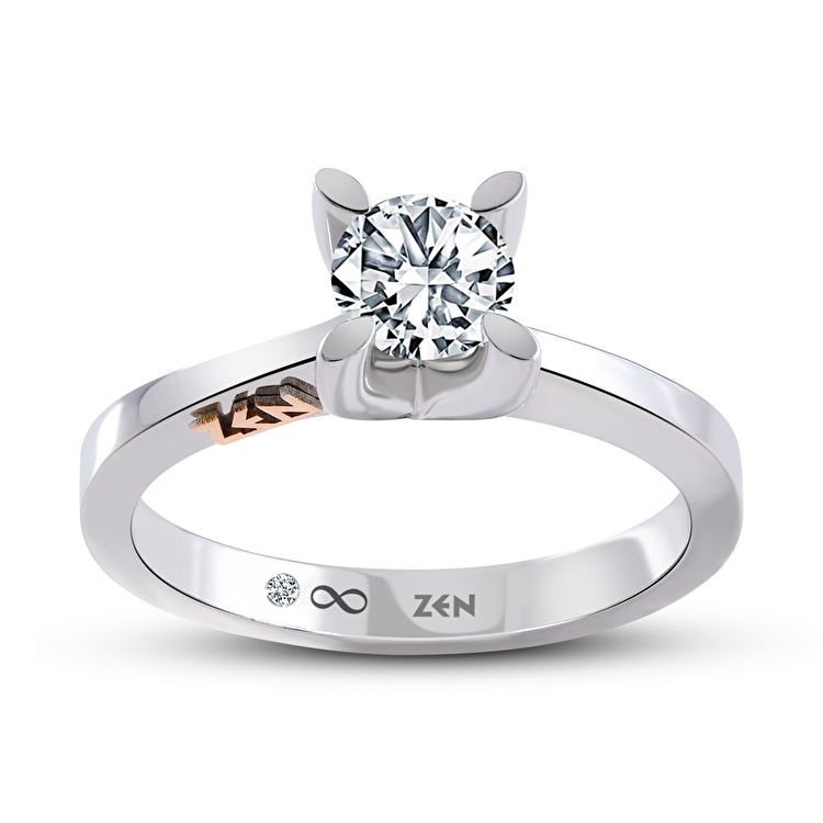 0,50 Karat Forevermark Tektaş Pırlanta Yüzük