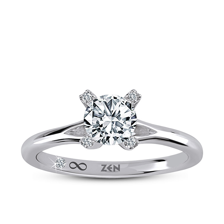 0,53 Karat Forevermark Cornerstones Tektaş Pırlanta Yüzük