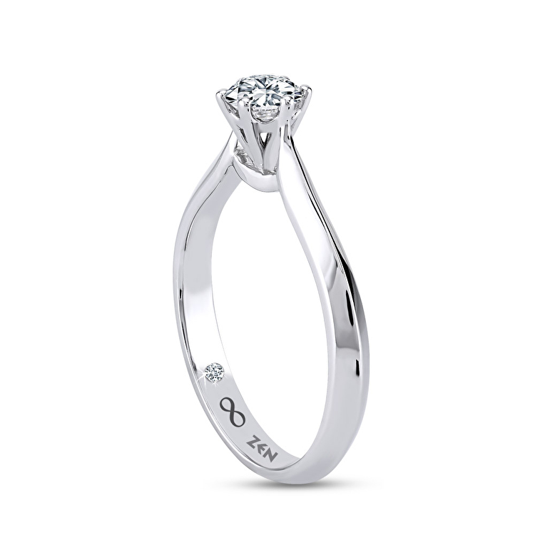0,70 Karat Tiara Forevermark Tektaş Pırlanta Yüzük