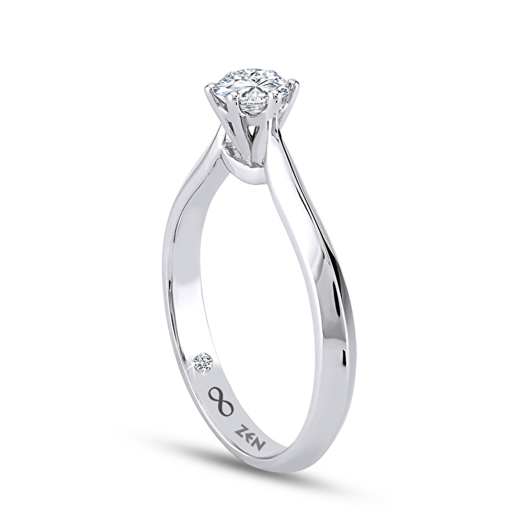 0,30 Karat Tiara Forevermark Tektaş Pırlanta Yüzük