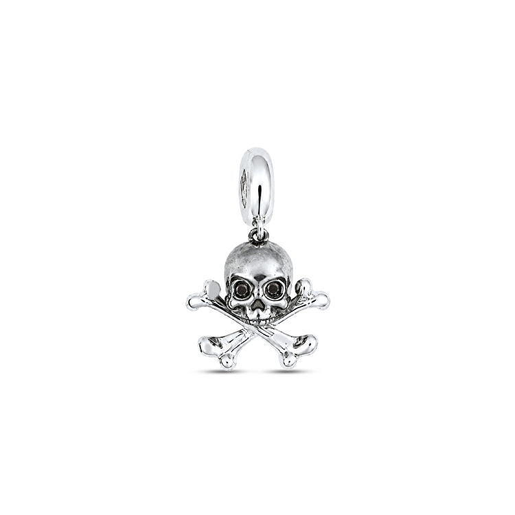 Pırlantalı Gümüş Charm 