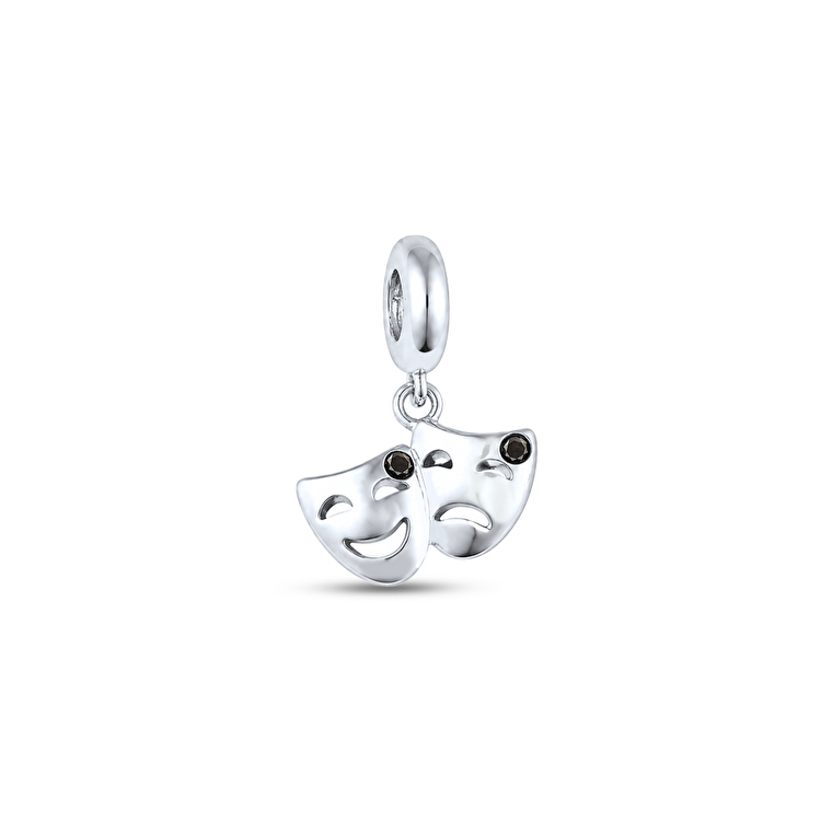 Pırlantalı Gümüş Charm 