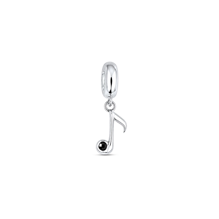 Pırlantalı Gümüş Charm 