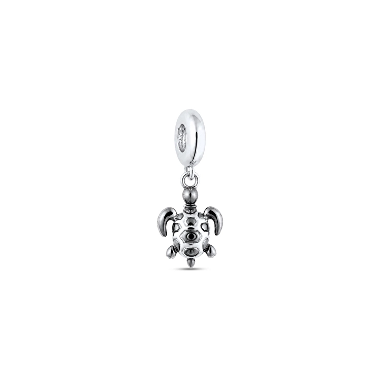 Pırlantalı Gümüş Charm 