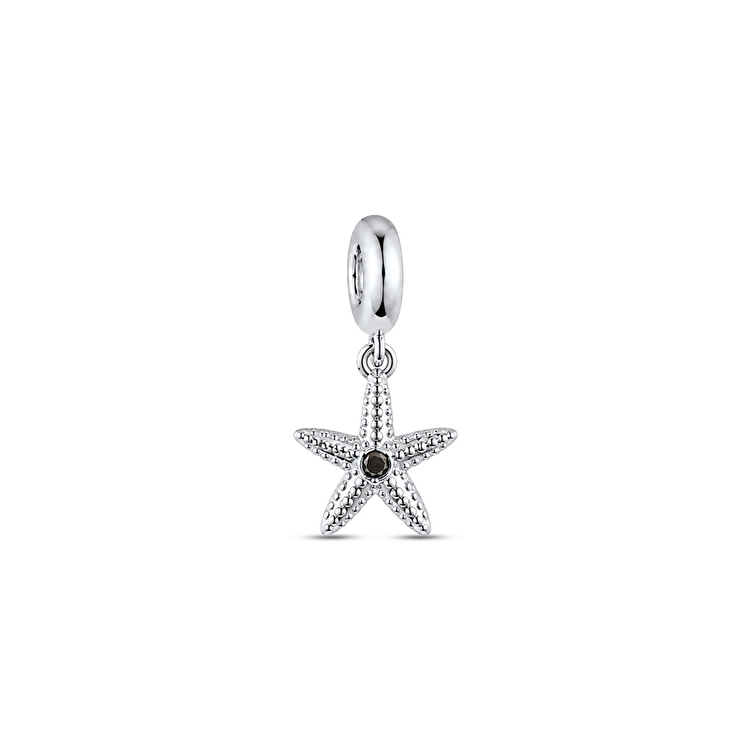 Pırlantalı Gümüş Charm 