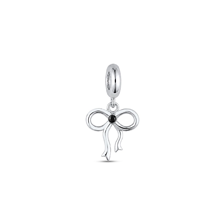 Pırlantalı Gümüş Charm 