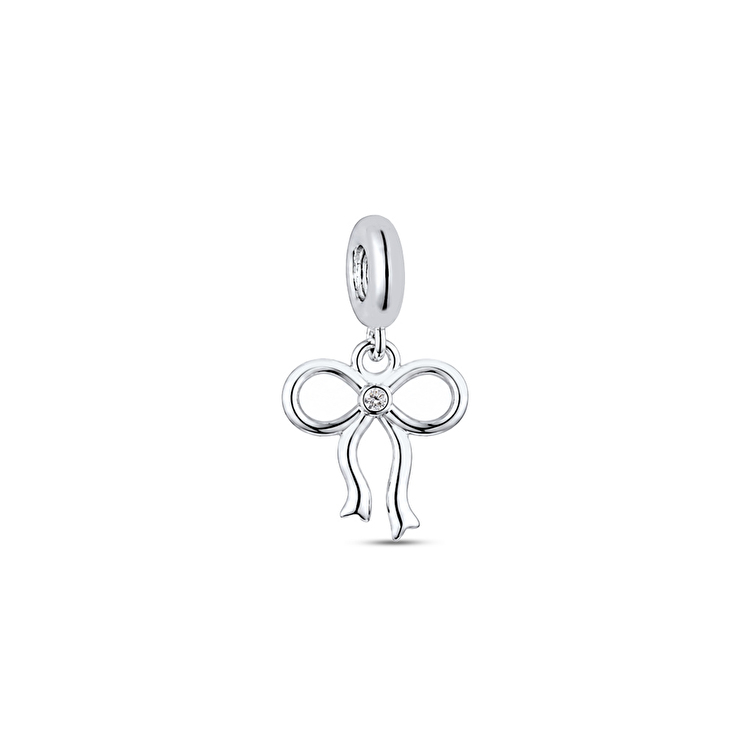 Pırlantalı Gümüş Charm 