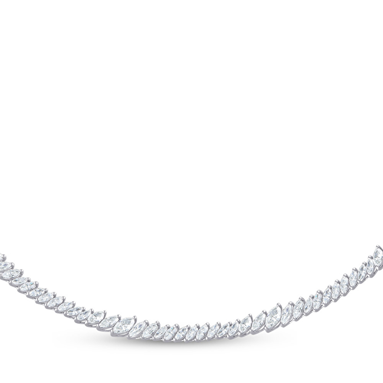 8,79 Karat Markiz Pırlanta Gerdanlık