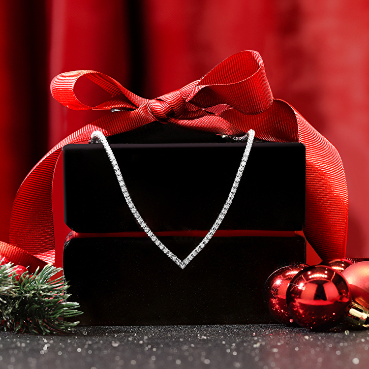 5,15 Karat Pırlanta Su Yolu Gerdanlık