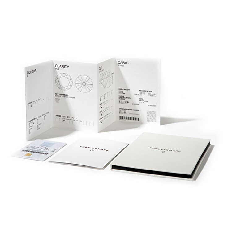 0,30 Karat Forevermark Tektaş Pırlanta Kolye