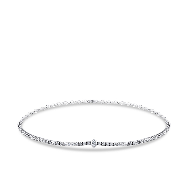 1,20 Karat Choker Su Yolu Kolye