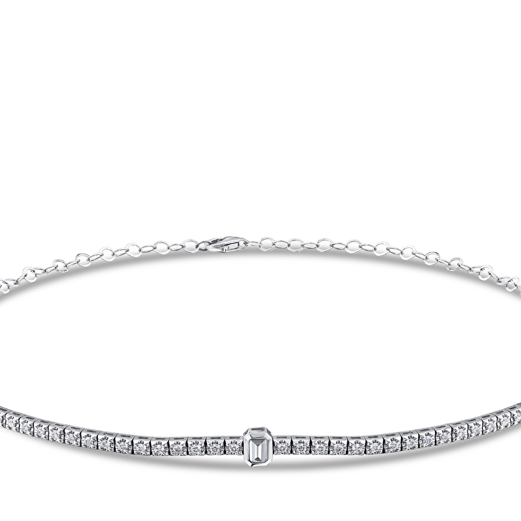 1,19 Karat Choker Su Yolu Kolye
