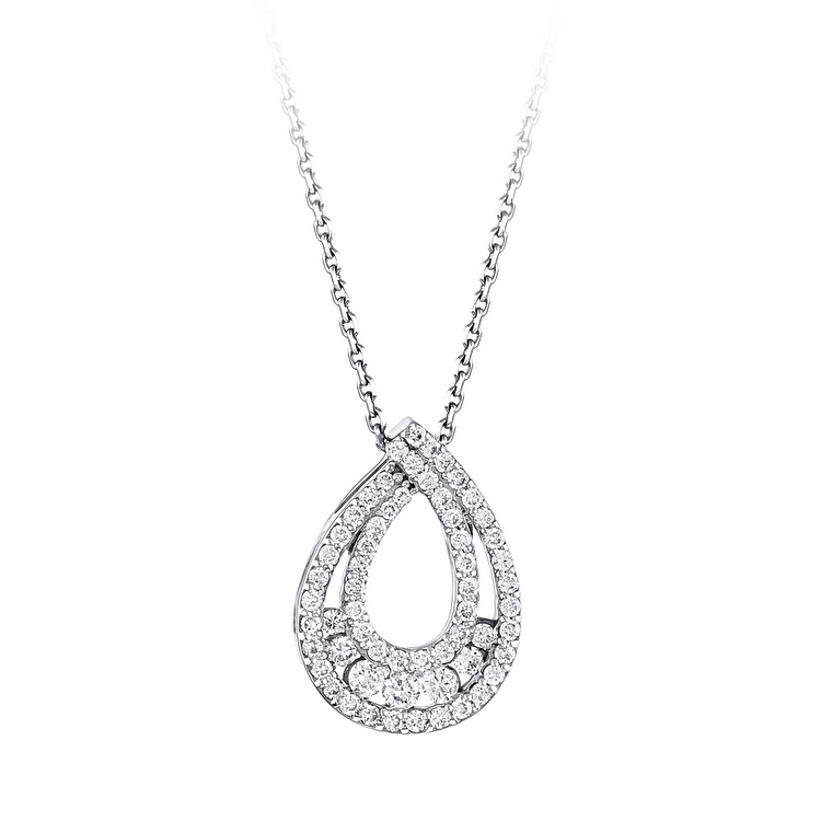 0,40 Karat Tasarım Pırlanta Kolye