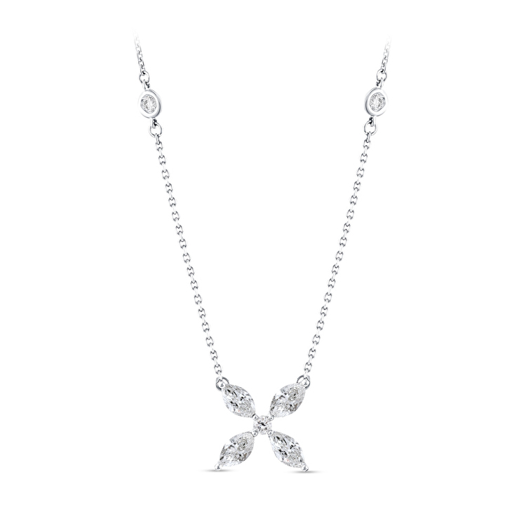 0,74 Karat Fiore Pırlanta Kolye