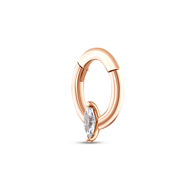 0,04 Karat Pırlanta Tragus