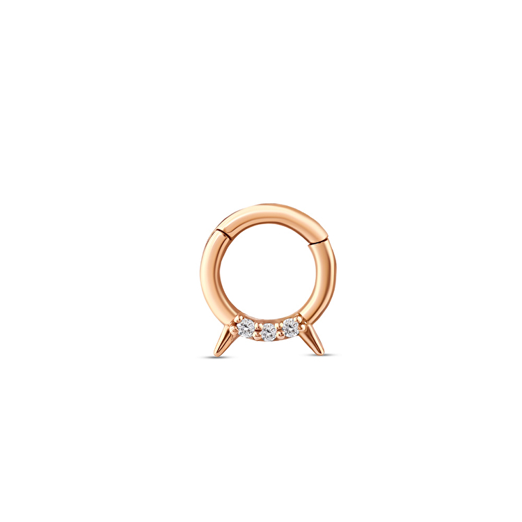 0,02 Karat Pırlanta Ardea Helix Piercing  