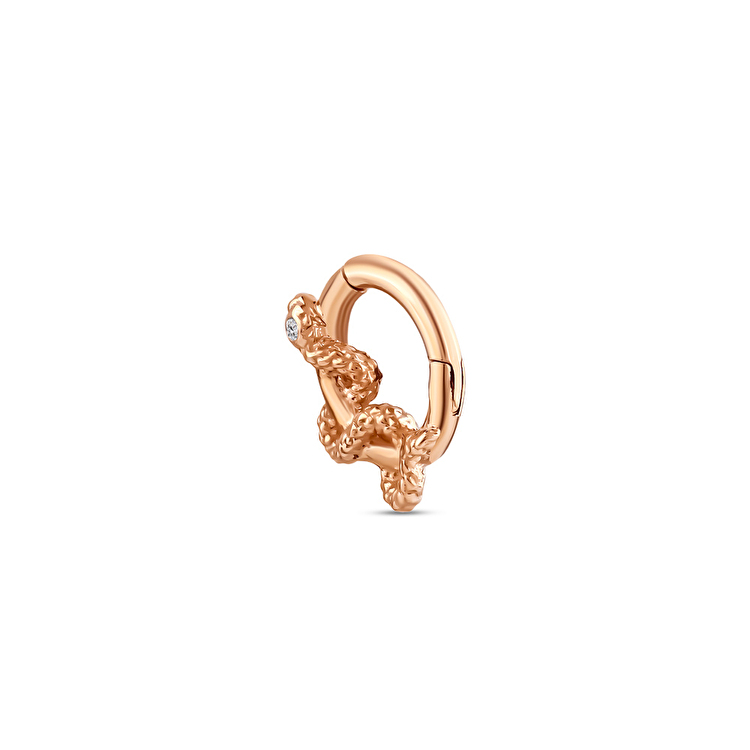 0,01 Karat Pırlanta Ananta Daith Piercing