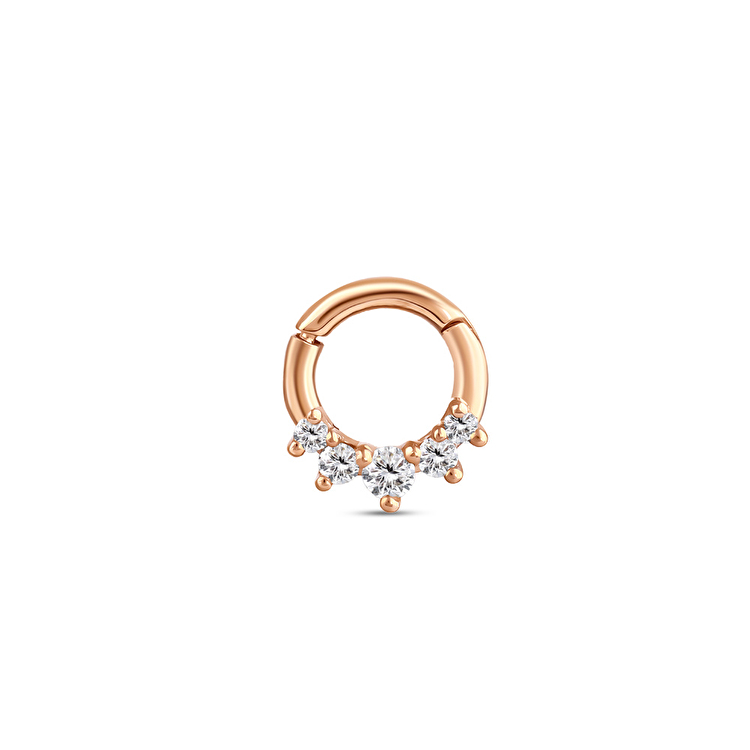 0,10 Karat Whisper Daith Piercing