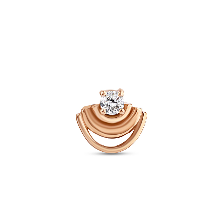 0,04 Karat Pırlanta Zenith Tragus Piercing