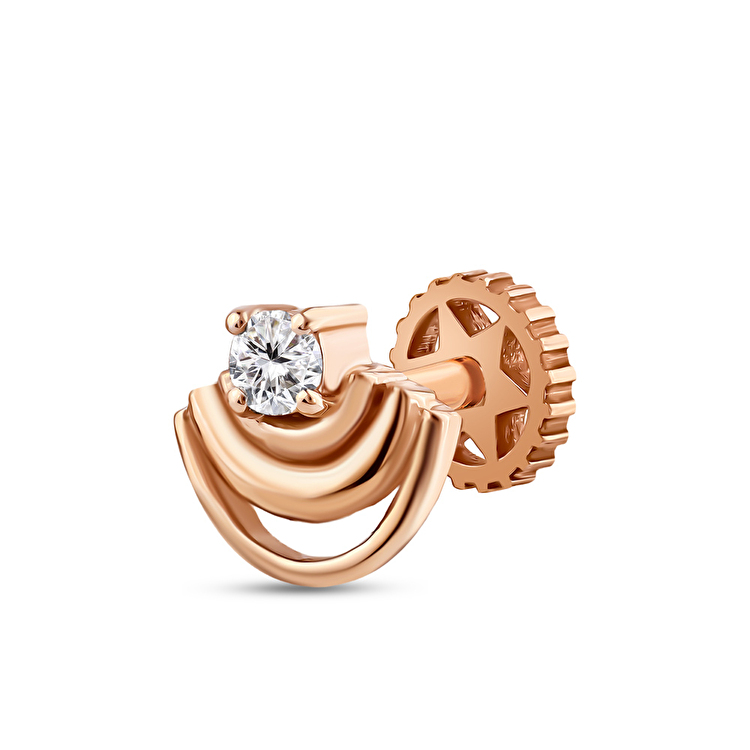 0,04 Karat Pırlanta Zenith Tragus Piercing