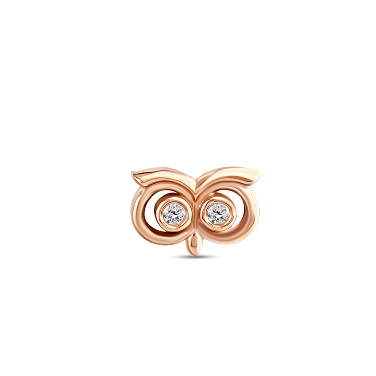 0,01 Karat Pırlanta Athena Tragus Piercing